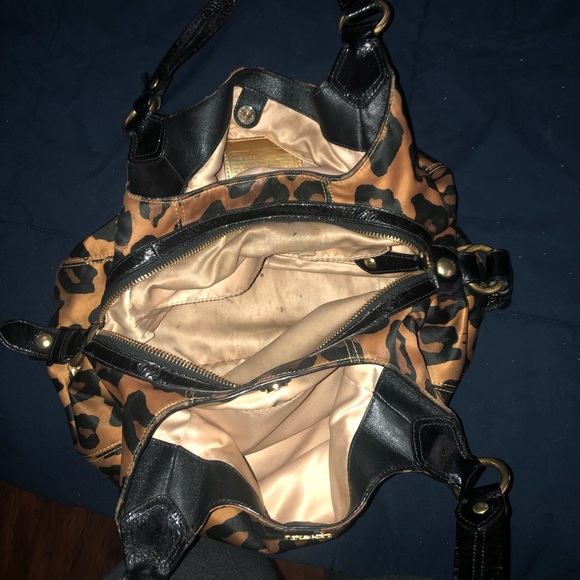 Limited Edition Coach Ocelot Purse - Picture 3 of 3